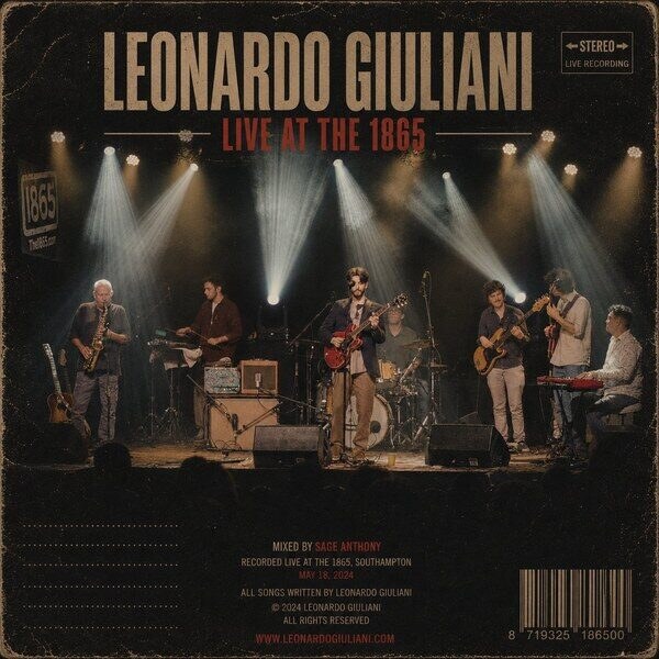 Live at the 1865 — Back