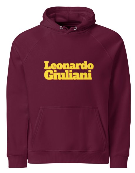 Bold Hoodie Maroon